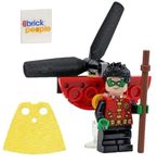 LEGO Superheroes Batman: DC Comics Robin with Jetpack and Yellow Cape