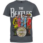 Bravado Men's The Beatles STG Pepper T-Shirt, Charcoal, XL