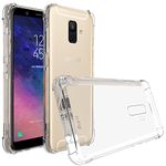 Galaxy A6 2018 Case, Zeking Ultra Slim Thin Anti-Scratch TPU Rubber Soft Skin Silicone Premium Protective Case Cover for Samsung Galaxy A6 (2018) (Transparent)