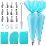 ALLTOP Piping Bags and Tips Set -Ul