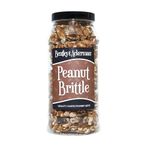 Peanut Brittle Sweets - (450g) Original Retro Roasted Peanuts In Caramel - Peanut Brittle Sweets Gift Jar By Bentley & Ackerman's Sweet Shop.