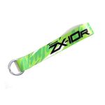 FastBend ZX10R Motorcycle Bike Car Tag (6 X 1 Inch) Cloth Multicolor Keychain