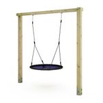 WICKEY Wooden swing set Aero Sun Children's swing