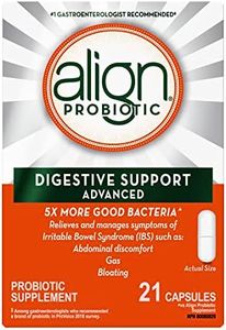 Align Advanced Probiotic Digestive Support, IBS Symptom Relief: Gas, Abdominal Discomfort, Bloating, Helps Healthy Intestinal Flora for Women & Men, 21 Capsules