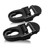 Kayak Seat Straps Clips Compatible with Lifetime Emotion Replacement Accessories, Kayak Seat Mounting Hooks Hardware Fit for Lifetime Kayak Upgrade Water Sports Experience, Kayak Repair Kit (2 Pack)