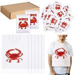 Wesiti 100 Pcs Crab Bib Lobster Bib