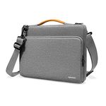 tomtoc 360 Protective Laptop Shoulder Bag for 15-inch MacBook Air M2/A2941 2023, 15-inch Dell XPS Laptop,15-inch Microsoft Surface Laptop 5/4/3, Water-Resistant Laptop Accessory Sleeve Case