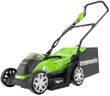 Greenworks G40LM35 Cordless Lawnmower for Lawns up to 400m², 35cm Cutting Width, 40L Bag WITHOUT 40V Battery & Charger, 3 Year Guarantee, Green