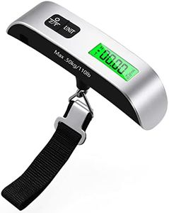 Blendura Bilancia Valigie da Viaggio, Bilancia Digitale Pesa Valigia da Viaggio, Pesavaligie Portatile Casa 110 lb / 50 kg Funzione Adatto per Viaggiare
