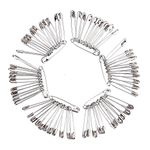 200PCS Safety Pins Size 2 for Sewing, 1.5inch