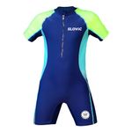 SLOVIC Swimming Costume for Kids Swimming Dress One Piece Swimming Costume for Boys Swim Suit for Kids Boys for Swimming, Diving Kids Swimming Dress | 13-14 Years