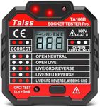 Taiss GFCI Outlet Tester New Advanc