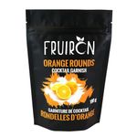 Fruiron Freeze Dried Orange Rounds - 100g (3.5oz) | Cocktail Garnish for The Master Mixologist, Free Cocktail Recipe E-Book