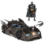 DC Comics, Crusader Batmobile Playset with Exclusive 4-inch Batman Figure, 3 Super-Villain Paper Figures, Kids Toys for Boys and Girls Ages 4+