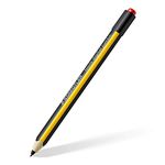 Staedtler Noris Digital Jumbo 180J 22. Emr Stylus With Soft Digital Eraser. For Digital Writing,Drawing&Erasing On Emr Equipped Displays,Yellow-Black (Check The Compatibility List)Tablet