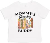 Mommy's Reading Buddy Toddler T-Shirt 3T White