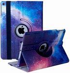 Ceysin Rotating Case for iPad 9th Generation (2021) / 8th Generation (2020) / 7th Gen (2019) 10.2 Inch - 360 Degree Rotating Protective Stand Cover with Auto Wake Sleep Function (Galaxy)