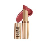 LAKMÉ LAKM Lakme Powerplay Priming Matte Lipstick, Smooth Finish, Lightweight Smudgeproof, Lasts 16hrs, Hydrates Lips,, Roseatte Red, 3.6g | Red