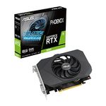 ASUS Phoenix NVIDIA GeForce RTX 3050 Gaming Graphics Card (PCIe 4.0, 8GB GDDR6 memory, HDMI 2.1, DisplayPort 1.4a, Axial-tech Fan Design, Protective Backplate, Dual ball fan bearings, Auto-Extreme)