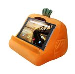 Handcuffs Mobile Stand Kids Tablet Stand Laptop Holder Tablet Mobile Lap Stand for Pads Ereaders Smartphones (Dark Orange)