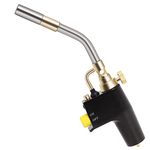 Wadoy TS8000 Propane Torch Head, High Intensity Trigger-Start Soldering Torch, Compatible with MAPP/Propane for Soldering, Brazing, Welding, Searing Steak