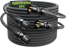 XLR Cables 15 Feet 2 Pack, Professi