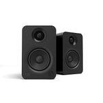 Kanto YU Bluetooth Wireless 140 Watt Powered Bookshelf Speakers - Pair (Black)