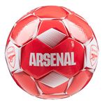 Arsenal F.C. Football Soccer Ball for Adults Teenagers Kids Training Football Size 3, 4 or 5 - Arsenal Merchandise (Red, Size 3)