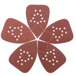 Sanding Pads for Black and Decker Mouse Sanders.50PCS 60 80 120 150 240 Grit Mouse Sandpaper Assortment - 12 Holes Hook and Loop Detail Palm Sander Sanding Sheets Sand Paper