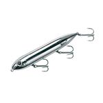 Heddon Saltwater Super Spook Lure (Nickel, 5-Inch)