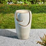 Glitzhome 21.25" H Ceramic Vase Out