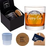 Daddy's Sippy Cup Whiskey Glass Set