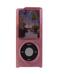 FastSun Apple iPod Nano 4th Generation Cases, Snap On Hard Plastic Shell Skin Protective Cover Case for Apple iPod Nano 4th Generation (Pink)