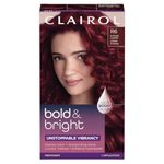 Clairol Bold & Bright Permanent Hair Dye, R6 Intense Cherry Hair Color, Pack of 1