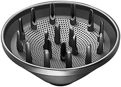 Hair Diffuser Attachment Nozzles for Dyson Supersonic Hair Dryer HD01 HD02 HD03 HD04 HD08 HD15 Tools Accessaries Parts, Black