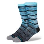 Stance Crew Socks - Wade Collection Cloud Chevron, Large (35" - 38")