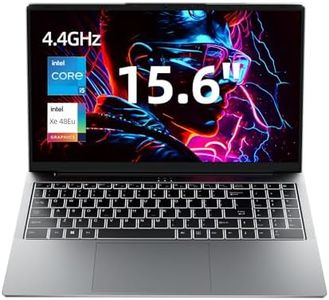 JUMPER Ordenador portátil de 15,6 Pulgadas, 12th i5-12450H (hasta 4,4 GHz), 16 GB DDR4 512 GB NVME SSD, Gaming PC portatil con Pantalla IPS FHD, Cuatro Altavoces estéreo, USB 3.2 x 3/BT5.1/62.7Wh