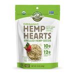 Manitoba Harvest Organic Hemp Hearts Raw Shelled Hemp Seeds, 12 Ounce