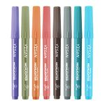 YISAN Highlighters,Soft Chisel Tip,Bible Highlighters and Pens No Bleed,8 Color Markers for Bible Study,Journaling,70252