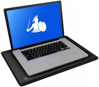 DefenderPad Laptop EMF Radiation Protection & Heat Shield by DefenderShield - EMF Blocker Lap Pad & 5G Protector Computer Lapdesk Compatible with up to 17" Laptop, Chromebook, MacBook (Black)