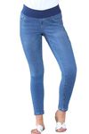 UC Ex High Street Brand Maternity Over Bump Jeans for Women, Ladies Stretchy Maternity Clothes Pregnancy Pants Grey