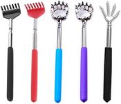 5-Pack Telescopic Back Scratchers/Hand Massager with Soft Handles