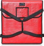 New Star Foodservice 50097 Insulated Pizza Delivery Bag, 20 by 20 by 5-Inch, Red
