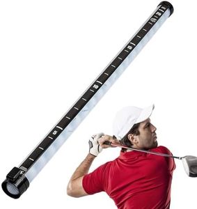 Zankie Golf Ball Tube - Golf Ball Collector - Golf Picker Tube, Golf Ball Retriever Tube, Holds 21 Balls, Golfer Practice Pickup Tool for Golfer