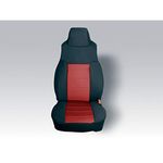 Rugged Ridge | Seat Cover Kit, Front, Neoprene, Red | 13213.53 | Fits 2003-2006 Jeep Wrangler TJ