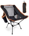 Victoper Camping Chair Ultralight Portable Camping Chair for Adults Strong Sturdy Lightweight Folding Chairs Outdoor with Carry Bag for Outdoor Garden Picnic Camping Fishing Folding Camping Chair