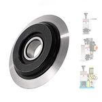 BEAMNOVA Small Upgraded Replacement Blade for Copper Wire Stripping Machine Powered Cable Stripper Cutters, 11.8mm ID. x 49.5mm OD. (0.46in ID. x 1.95in OD.)