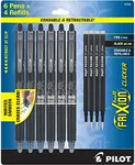 Pilot Frixion Erasable Pens - 6 Pac