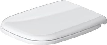 Duravit 0067390000 D-Code Toilet Seat and Cover, White Finish