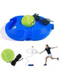 GRAPHENE Tennis Trainer Rebound Ball with String Convenient Tennis Training Gear Tennis Practice Device for Kids and Adults,Solo Tennis Portable Training Kit for Self-Practice,Multicolor (Pack of 1)